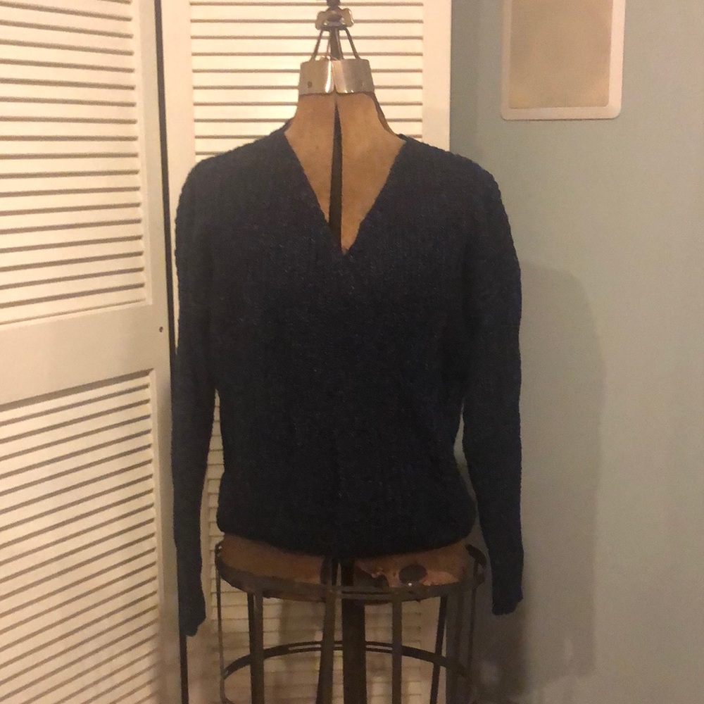 Forever 21 faux wrap sweater